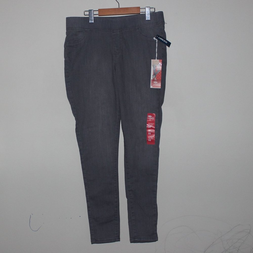 Old Navy Super Skinny Stretchy Women's Leggings Gray